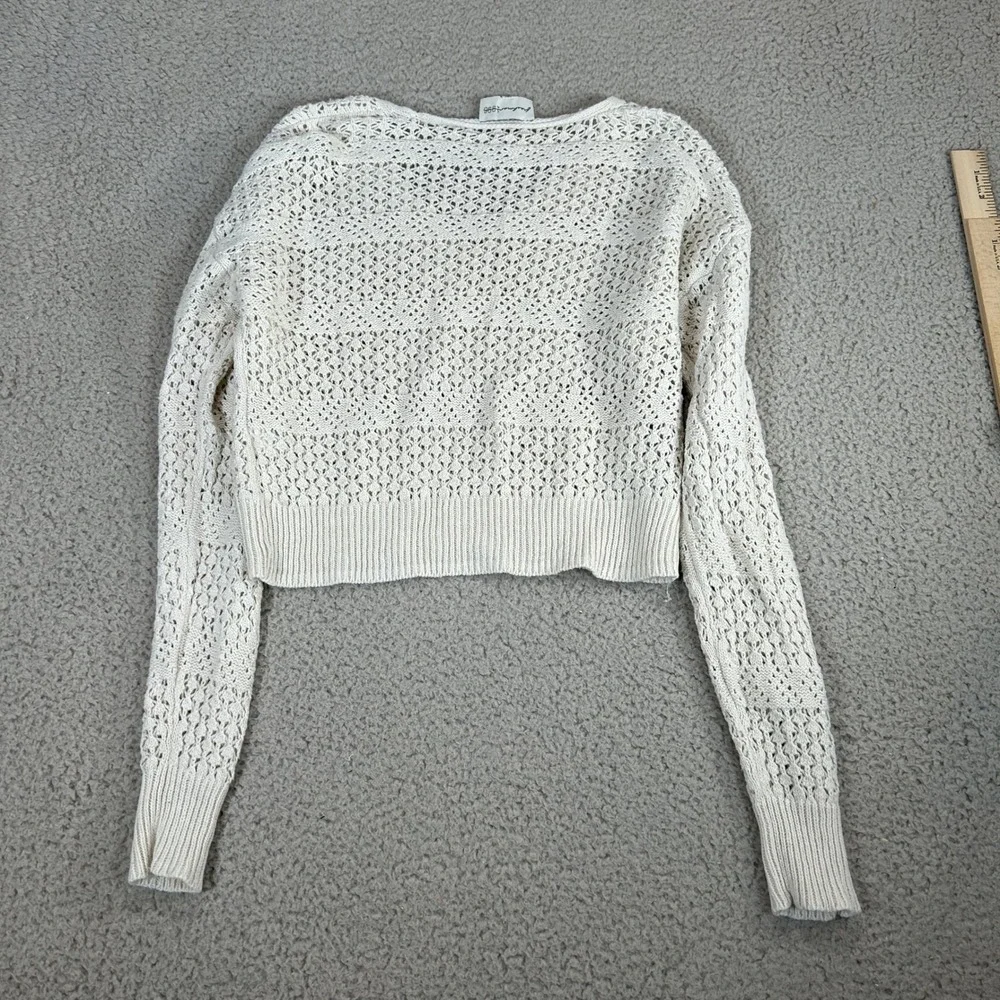 Freshman 1996 Cream Crochet Knit 2 Piece Set Crop Top & Maxi‎ Skirt XS